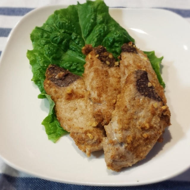 かつおのフライドチキン風？（失敗）とスムースチョッパー