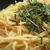 楽チンお昼♪明太子パスタソース×焼きそば