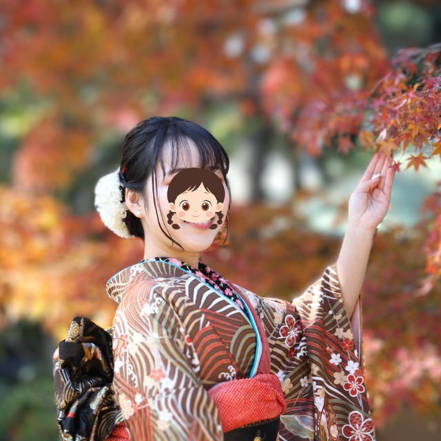 成人式の女性の前撮り
