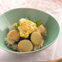 ほたてと卵のタルタル丼