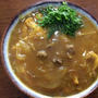 昼すぎに「カレーうどん」