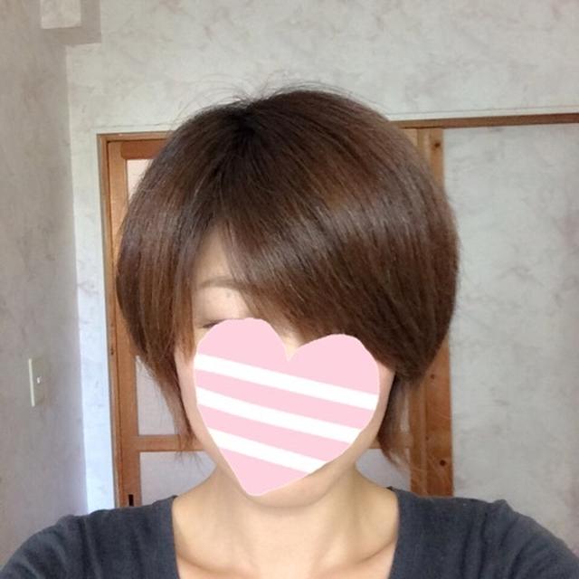前髪セルフカットでオン眉