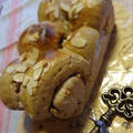 キャラメルチョコチップ＆キャラメルココアで！Wキャラメルのうずまき食パン♪ by saoriさん