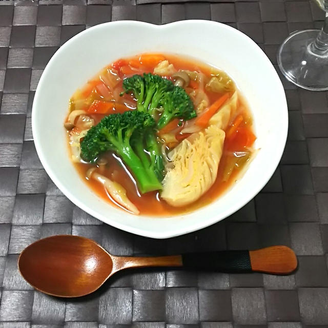 ☆春野菜のミネストローネ☆