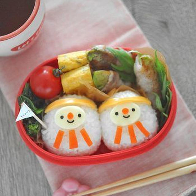 【連載】レシピブログ「ダルマおにぎりのお弁当」