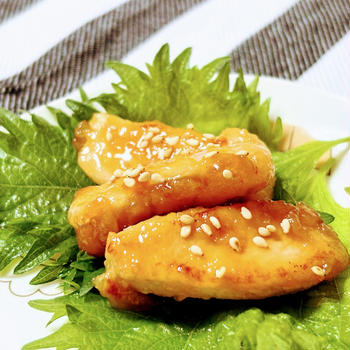 【ごはんがすすむ！】鶏むね肉のあまからチキン｜冷めてもおいしい節約おかず