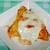 かに玉にとろっとろのカチョカバロチッコロを乗せて♪