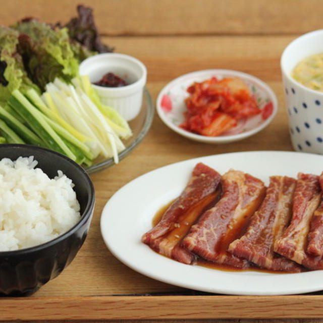 時間がない日の肉も野菜も手軽に摂れる焼肉献立