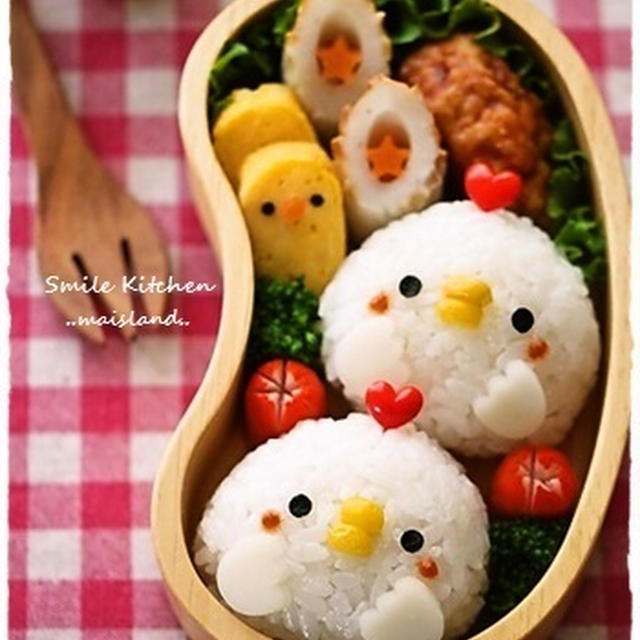 【コロコロ♪にわとりさんのお弁当】