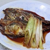 焼き肉のたれで魚の煮付け