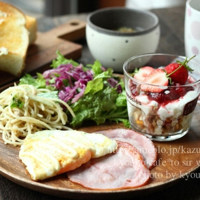 朝カフェ&amp;お弁当☆さんまのかば焼き丼弁当とmorning