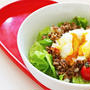 【夏のスタミナアップレシピ☆】ひき肉の梅ナンプラー炒め丼のレシピ☆