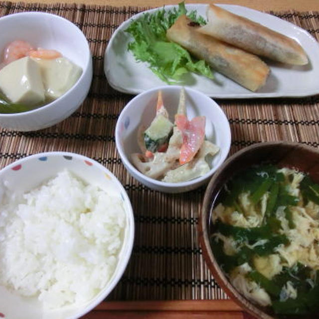 白菜の春巻き