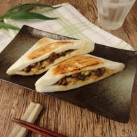 シソ入り味噌のはんぺんソテー