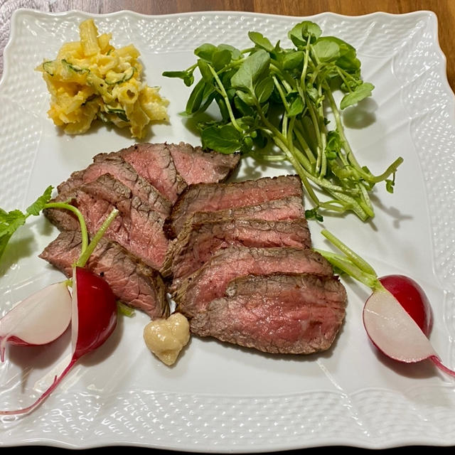 わんぱくサラダは、ポテトが絡んで食べやすい ♪