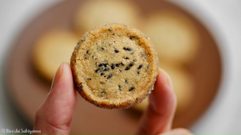 黒ごまディアマンクッキーのレシピ