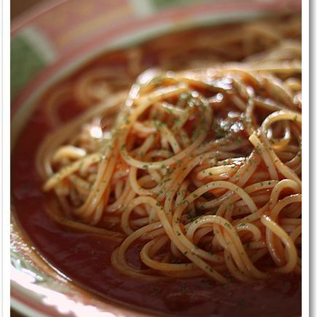 オマール海老のトマトソースパスタ