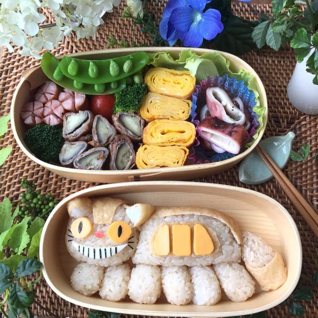 ネコバス弁当〜レスポートサック×Moreのマルチドットポーチ♪〜