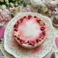 【混ぜるだけ〜ほんのり桜香るふんわりなめらかレアチーズケーキ】が素敵アイディアです！