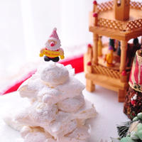 サクサクほわ～んのホワイトクリスマスツリー