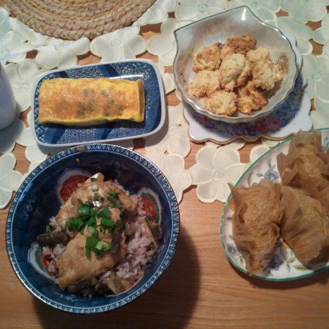 朝ごはん。