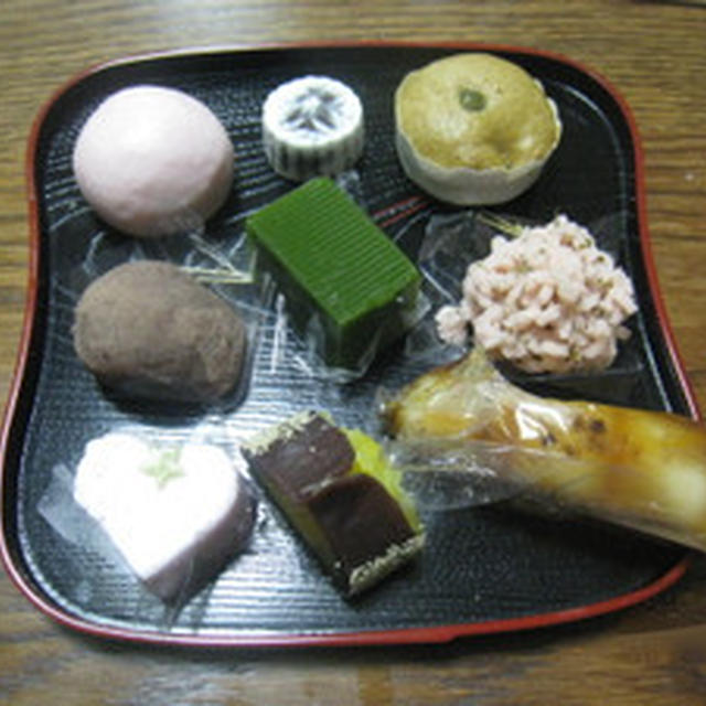 和菓子研修　2013 　1日め