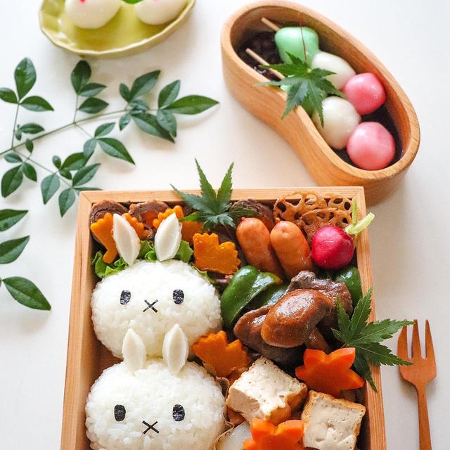 秋のお月見弁当＊