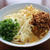 朝ごはんに「牛そぼろカレー釜玉うどん」