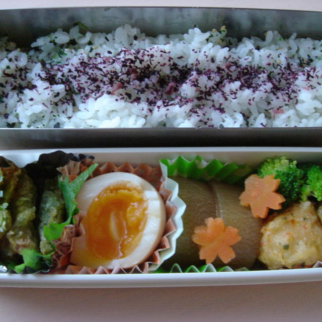キスの天ぷら弁当♪