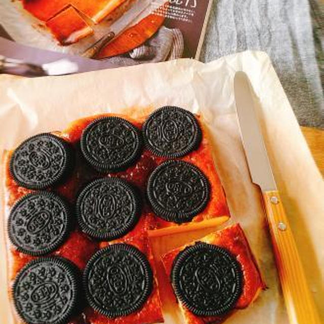 ベイクドチーズケーキ♪白ごまパン・たまごサンド♪