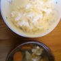 ★●白いごはんとお味噌汁