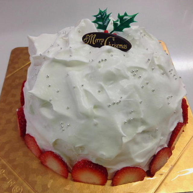【料理教室】X'mas ホワイトドームケーキ