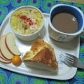 春キャベツとベーコンのココットオムレツの朝食 by masaさん