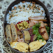 連休を感じない～夫のお弁当250