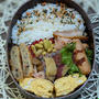 連休を感じない～夫のお弁当250