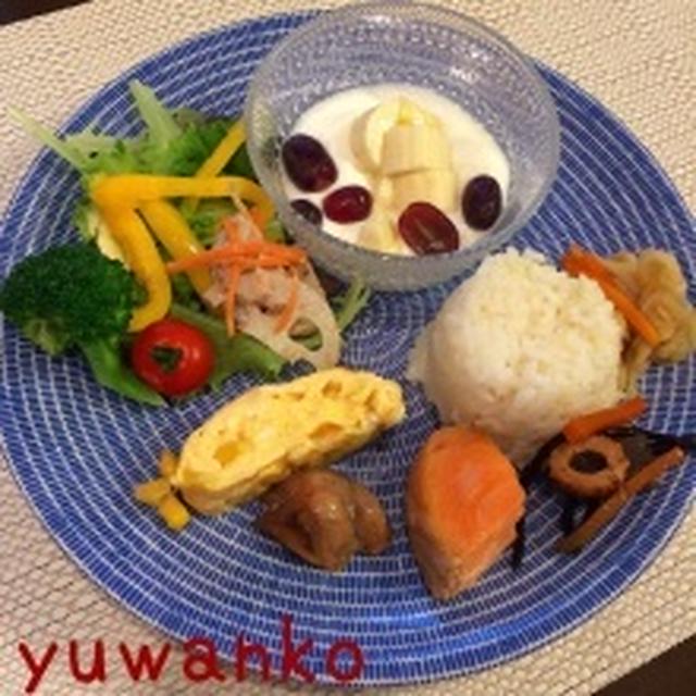 かもめ食堂プレートで。