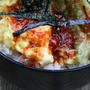 Rice Bowl with Green Bean Tempura and Eggいんげんの天ぷらと卵の甘辛どんぶり