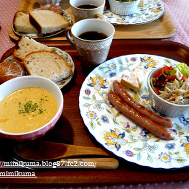 ■カンパーニュでブランチ♪