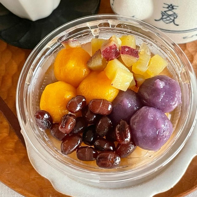 【セブンイレブン】黒糖シロップジュレで食べる芋圓(ユーエン)が、めちゃうまでした