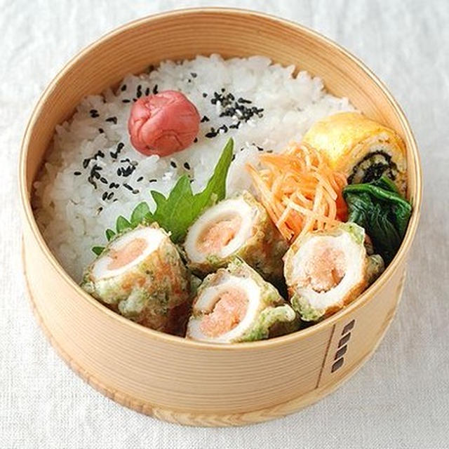 ◆ちくわの明太チーズ磯部揚げ弁当