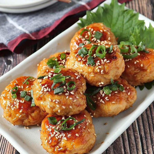 ありがとうごいざました！ふわふわでヘルシー【甘辛えのとうふつくね】