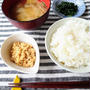 納豆初心者が、納豆を食べる時の味付け問題