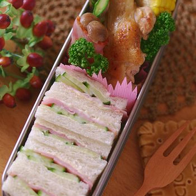 サンドイッチのお弁当