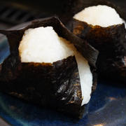 焼き鯖と岩下の新生姜のおにぎり