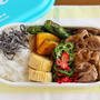 事前準備のおかげで朝5分弁当【牛肉と糸こん甘辛煮】