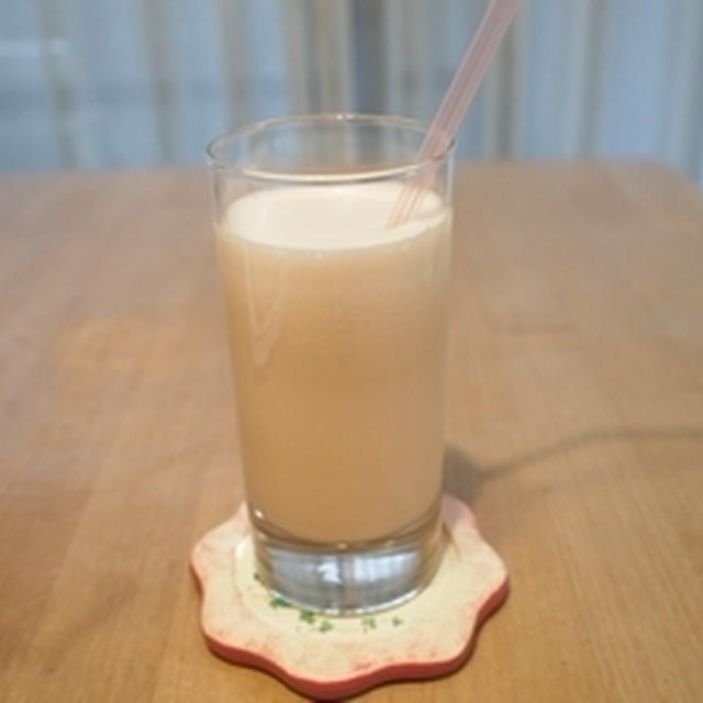 小腹がすいたときに、豆乳スムージー