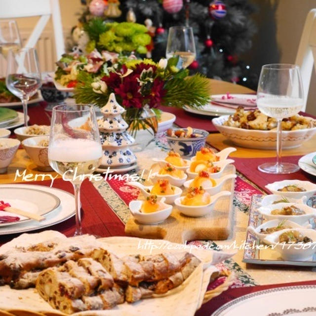 クリスマスパーティー開催☆料理色々。