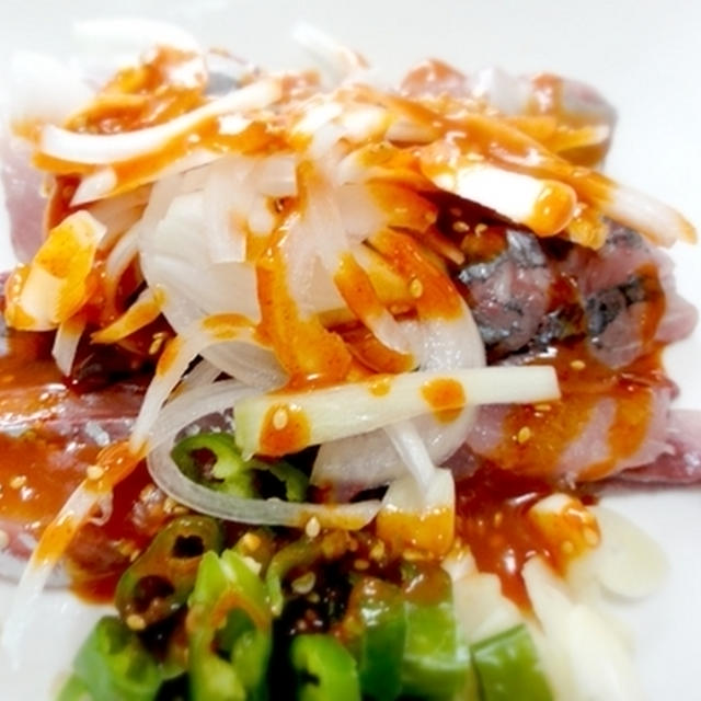 レシピ・旬のアジを使った「混ぜて食べる韓国のお刺身・ビビンヘ」