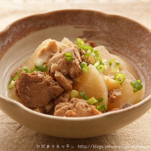 簡単■大根とあらのあっさり煮■今回はマグロ(*´∀｀*)