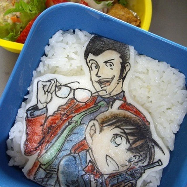 【追記】名探偵コナン＋ルパン三世！コラボ弁当/高速お絵かきツール発見！